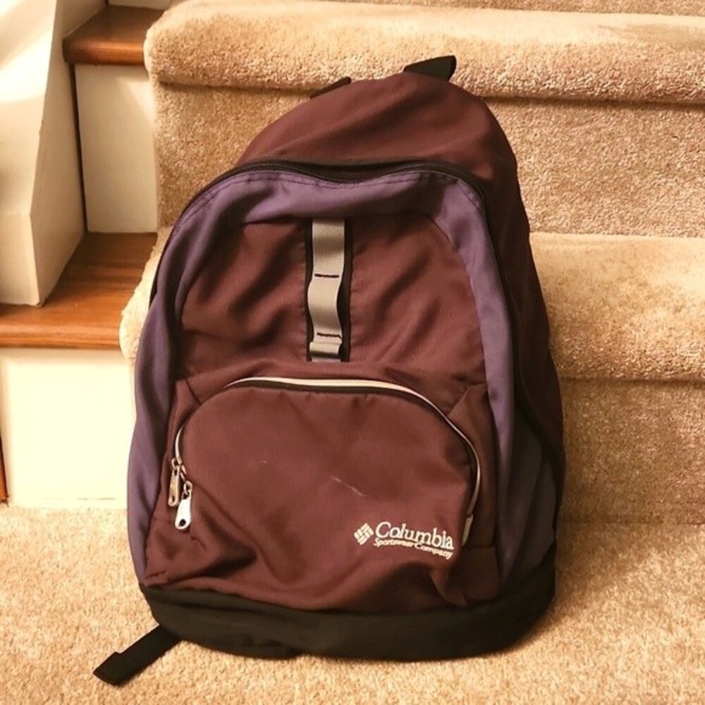 Columbia Purple Backpack